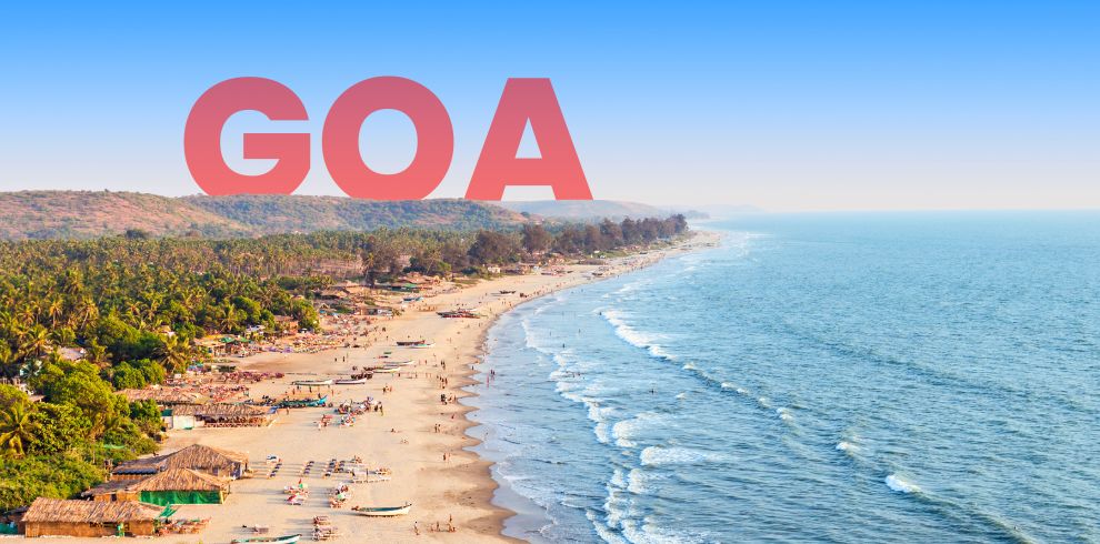 Candolim Beach, Baga Beach, Calangute Beach, Colva Beach, Palolem Beach, Morjim Beach, Anjuna Beach, Agonda Beach, Ashwem Beach, Benaulim Beach.